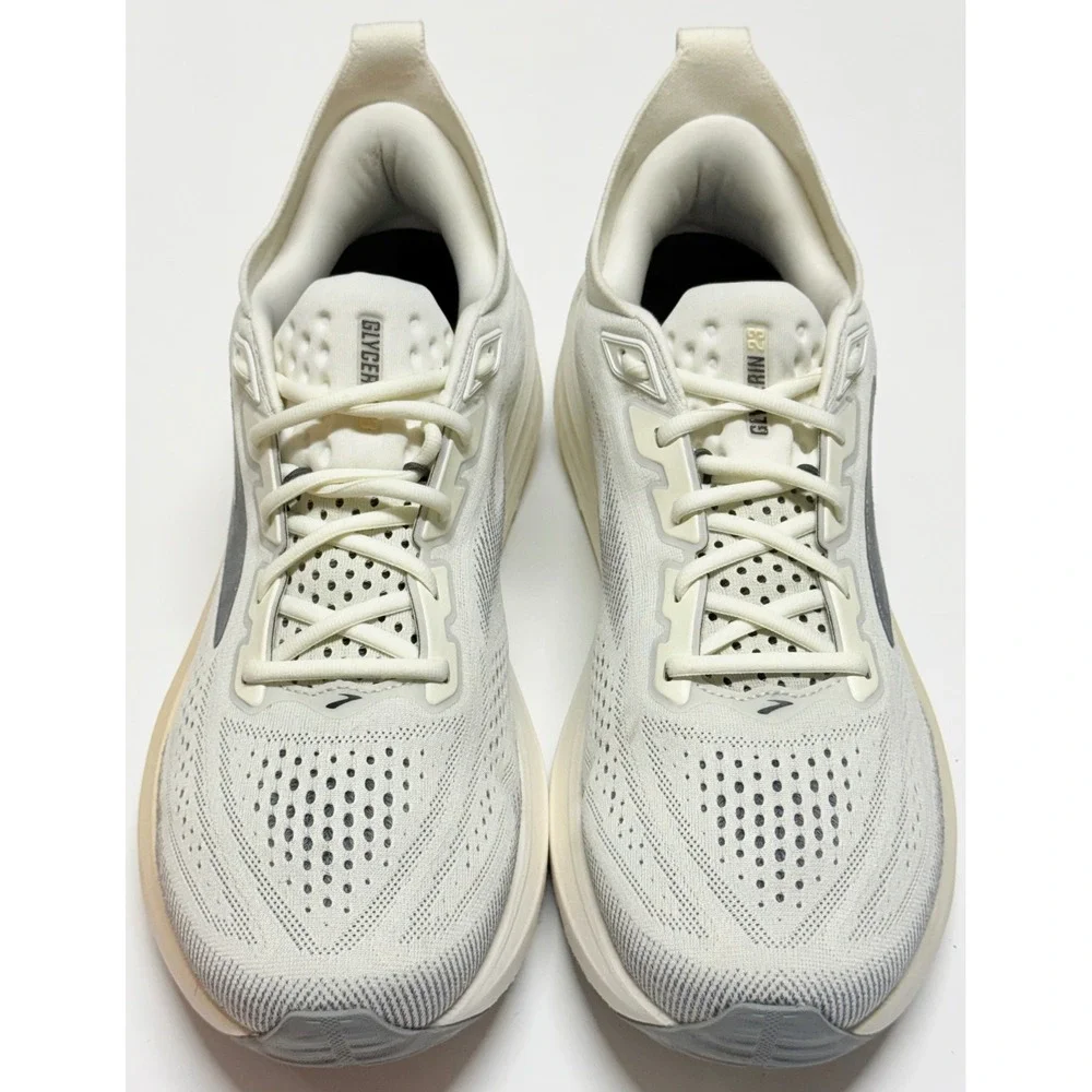 Brooks Glycerin 23 Mens Running Shoes White Grey 1104761D176 Size 12 D